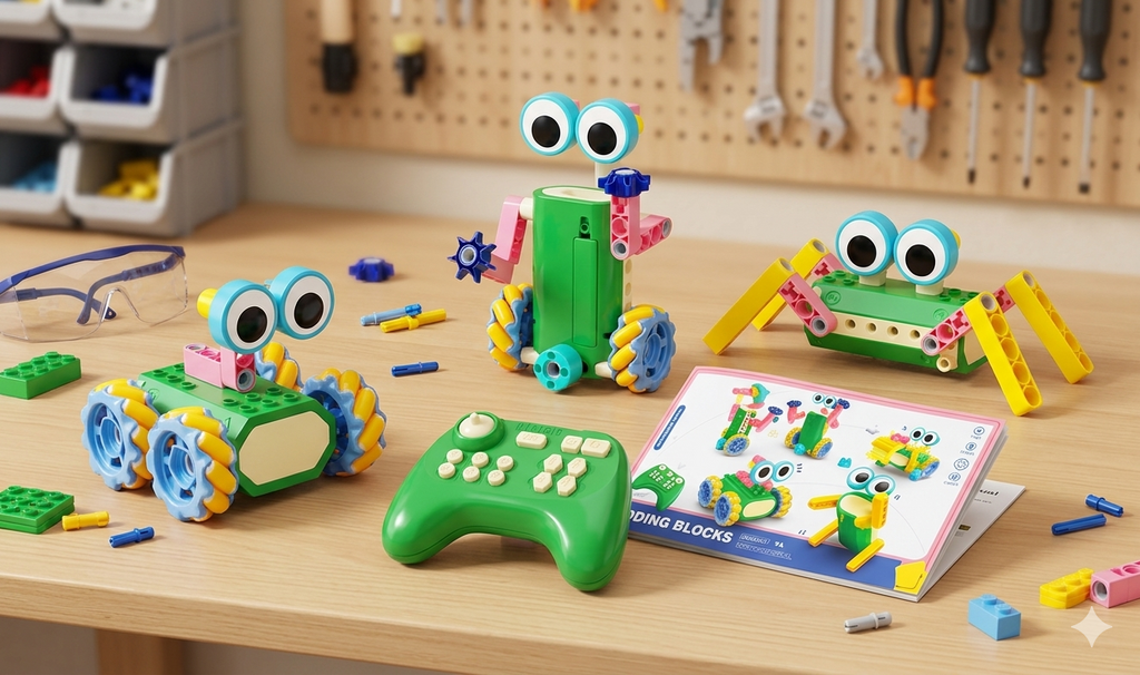 32-in-1 Screen-Free Robotics Lab