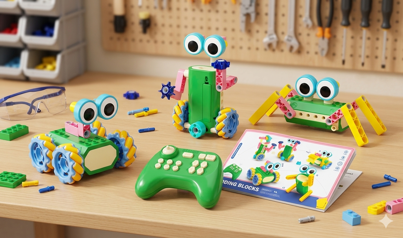 32-in-1 Screen-Free Robotics Lab